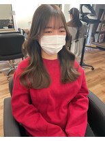 リコバイアフロート(riko by afloat)&nbsp;レイヤーカット/サイドバング/韓国ヘア/こなれヘア/くびれヘア