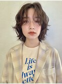 【Un ami】お洒落ウルフパーマ 大楽