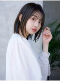 前髪あり内巻きボブ20代30代40代【AIN.表参道】川原大地