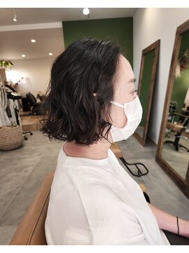 ヨハク(yohak) ボブ×パーマ