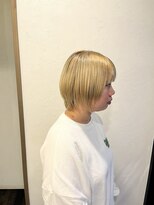 ヘアスペースブルーム エボリューション 庄内店(HAIR SPACE BLOOM evolution)&nbsp;【庄内／ショートヘア】ハイトーンカラー