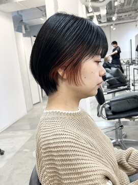 フォト イケブクロ(foto IKEBUKURO) ショート・ボブ/インナーカラー/イヤリングカラー/池袋・田尻