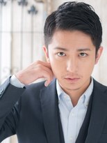 モッズヘアメン 札幌月寒店(mod's hair men) 爽やか七三分けオールバックビジカジ刈り上げショートn札幌月寒!