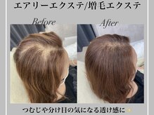 セットサロン アウリィ(Set Salon Aulii)の雰囲気（気になる頭皮の透け感に◎自然な仕上がり♪(半個室でのご案内)）