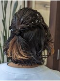ボブヘアセット
