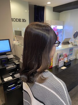 アンドバイモードケイズ (and by MODE K's) 【サロンスタイル】ベージュ系イヤリングカラー