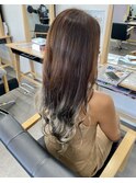 グラデーションカラー＊ホワイトグレー
