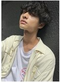 無造作重めマッシュ