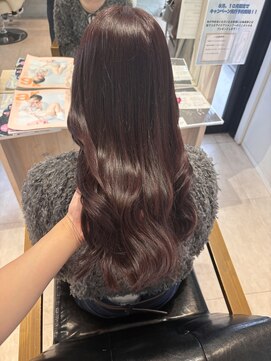 シャルムヘアー(charme hair) 【秋冬に◎艶感レッドブラウン♪】raraka
