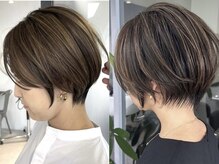 GBG 自由が丘の雰囲気（#根元の白髪が伸びても気にならない、持続性のあるデザイン◎*）
