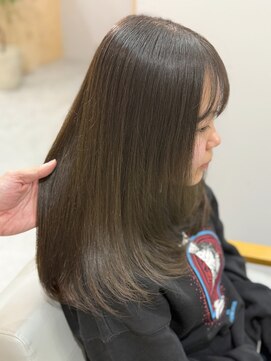 シュアショット(SURE SHOT) グリーングレージュ 髪質改善/カラー/ケアブリーチ/