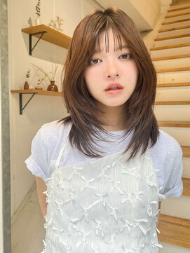 アンサム 久留米店(UNSOME) ザクザクレイヤー/レイヤー/ベージュ