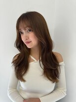 エル 北千住(elu)&nbsp;甘めくびれ_メルティカラーフェミニンロング似合わせカット