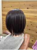 伸ばしかけミディアムヘア♪