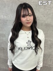 レミー100%高級人毛/53cm☆シールエクステ80枚：L243864573