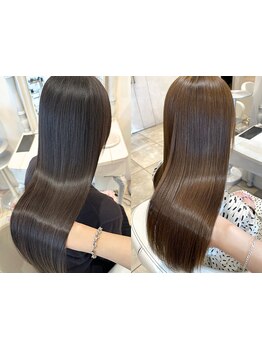 繰り返すほど、美しく潤う髪に◎[トリートメント/韓国ヘア/透明感カラー/縮毛矯正/レイヤーカット/学割U24]