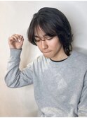 2wayバング　ウルフスタイル