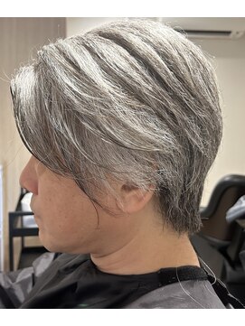 レア(le:A) メンズショートボブ