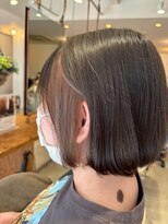 プルス 六地蔵店(PLUS)&nbsp;大人可愛いインナーカラー