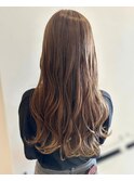 ロングヘアスタイル