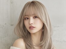 ふわっと韓国スタイルも人気[ブリーチ］