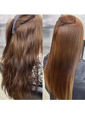  #髪質改善#縮毛矯正#美髪矯正#レイヤーカット#白髪ぼかし