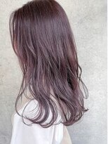 シロ(SiLO) ピンクベージュのやわらかセミロング