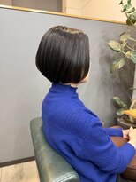 エニー 四条大宮(aNy) お手入れ簡単ショートボブ
