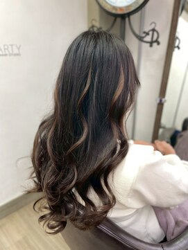 パーティパーティ ヘア(PARTYPARTY hair) 15年ぶりのエクステ長さだしロング