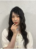 ふわふわ ウェーブ巻き