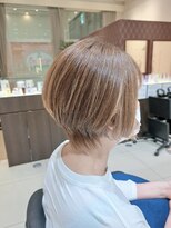 ミック ヘアアンドメイクアップ 高田店(miq Hair&Make up) 白髪染め/大人丸みショート/くびれショート/大人ショート
