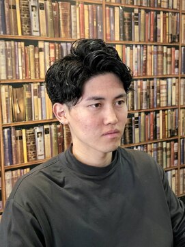 エイチエムヘアーホーム 池袋2号店(H M hair home) men's/メンズ/パーマ/リバースセンターパート/スペインカール
