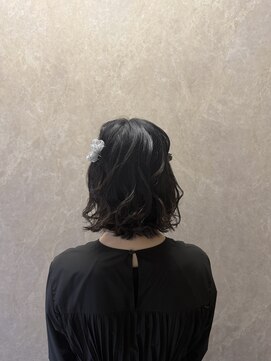 ヘアビジュー(hair bijou) ミニハーフアップ