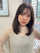 ベイルーム(BAYROOM by HONEY omotesando)&nbsp;ミディアムレイヤーカット/ハッシュカット/ココアグレージュ2