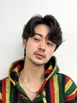 ツーダブル 大阪梅田(WW..) ツイストスパイラルパーマ波巻きスパイラル刈り上げマッシュ