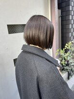 ポーズヘアー 大阪 福島(PAUSE HAIR)&nbsp;大人のミニボブ×透明感アッシュ