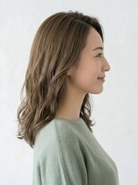と和 巣鴨&nbsp;秋のナチュラル艶カーキブラウン×ふんわりミディアム