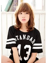 アズーア ヘアーアンドスパ(azure hair&spa)&nbsp;カジュアルフレンチカール/3Dカラー　【横浜駅】