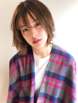 ノク(nok) レイヤーボブ_丸みショート無造作カールヘルシーレイヤー