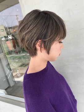 ナイーブヘアデザイン(NAiVE HAIR DESIGN) 【NAiVE hair】ベージュカラーxベリーショート