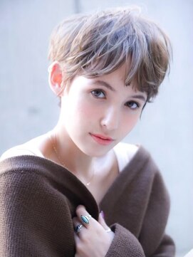 レニーバイエース(LANY by ACE) 【LANY 横浜】 フレンチショート×ミルクティーベージュ