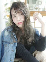 ヘアーカラープラス 都賀店(PLUS) スモーキーベージュロング