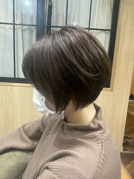 テラスヘアヴィラ 新潟駅南(TERRACEhairVilla) 【ショートヘア】大人たっぷりショート