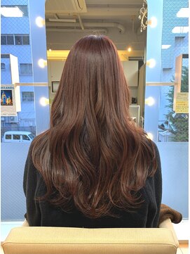 フーガ ニューヨーク 赤坂店(WHO-GA N.Y.) 〈旬髪色〉艶ボルドーカラー