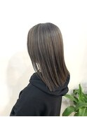 ハイライト×ストレートスタイル