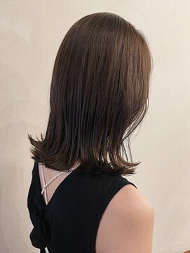 テテコケット(tete coquette) ミディアム×ベージュ