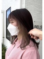 ベルスタ(BELSTA)&nbsp;前髪インナー♪ホワイティベージュ♪