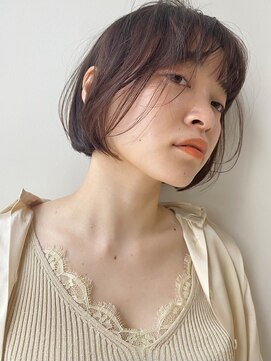 ブリンク(blink) ミニボブ、ブラウンベージュ