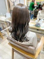 プラグ バイ ネオリーブ(plug by neolive)&nbsp;ショコラアッシュ×髪質改善 [髪質改善/縮毛矯正]Ｔ