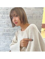 ガーデン オオタカノモリ(garden otakanomori)&nbsp;20代30代40代大人外ハネボブ×ツヤ髪スタイル×前髪あり